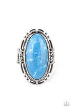 Load image into Gallery viewer, Peacefully Pioneer - Blue Ring Paparazzi
