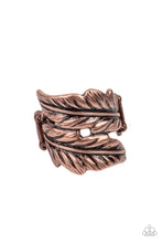 Load image into Gallery viewer, Paparazzi Inner FLIGHT - Copper Ring
