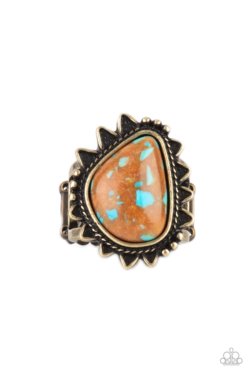 Paparazzi Adobe Sunrise - Brass Ring