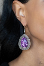 Load image into Gallery viewer, Paparazzi Terrazzo Tundra - Purple Earring
