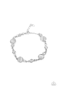 Storybook Beam - White Bracelet Paparazzi