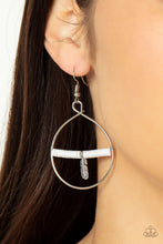 Load image into Gallery viewer, Paparazzi Free Bird Freedom - White Earring
