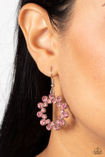 Load image into Gallery viewer, Paparazzi Champagne Bubbles - Pink Earring
