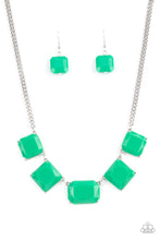 Load image into Gallery viewer, Instant Mood Booster - Green Necklace Paparazzi
