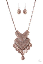Load image into Gallery viewer, Paparazzi Keys to the ANIMAL Kingdom - Copper Necklace
