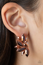 Load image into Gallery viewer, Paparazzi Instant Iridescence - Copper Earring
