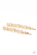 Load image into Gallery viewer, Paparazzi Ballroom Banquet - Gold Hair Clip
