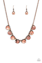 Load image into Gallery viewer, Dreamy Decorum - Copper Necklace Paparazzi
