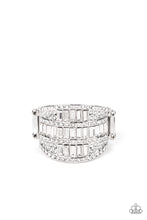 Load image into Gallery viewer, Red Carpet Redux - White Rhinestone Ring Paparazzi
