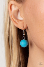 Load image into Gallery viewer, Paparazzi Vivid Vanity - Matte Blue Necklace
