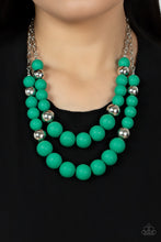 Load image into Gallery viewer, Paparazzi Vivid Vanity - Green Matte Necklace
