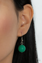 Load image into Gallery viewer, Paparazzi Vivid Vanity - Green Matte Necklace
