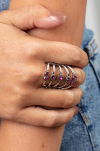 Paparazzi Layer On The Luster - Pink Ring