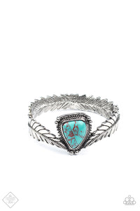 Paparazzi Desert Roost - Turquoise Bracelet