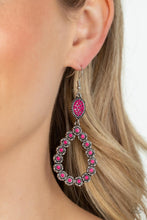 Load image into Gallery viewer, Paparazzi Farmhouse Fashion Show - Pink Earring
