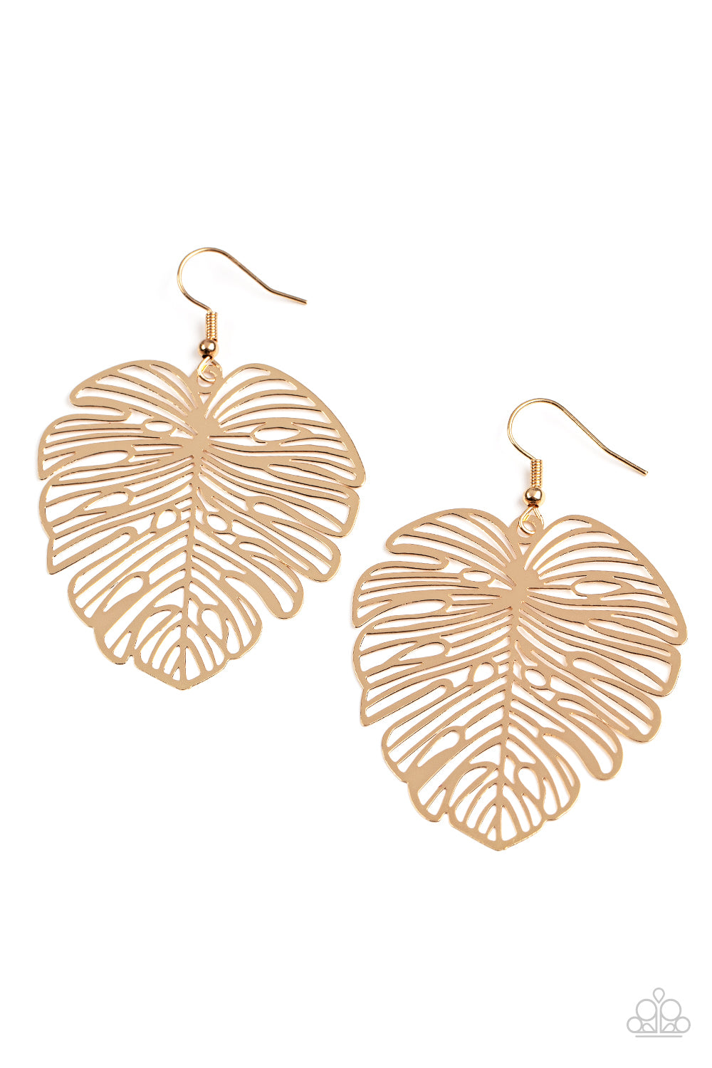 Paparazzi Palm Palmistry - Gold Earring