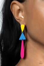 Load image into Gallery viewer, Paparazzi Retro Redux - Multi Earring
