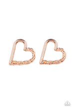 Load image into Gallery viewer, Paparazzi Cupid, Who? - Copper Earring
