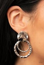 Load image into Gallery viewer, Paparazzi Ancient Arts - Silver Earring
