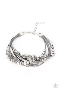 Wanderlust Wanderess - Silver Bracelet Paparazzi