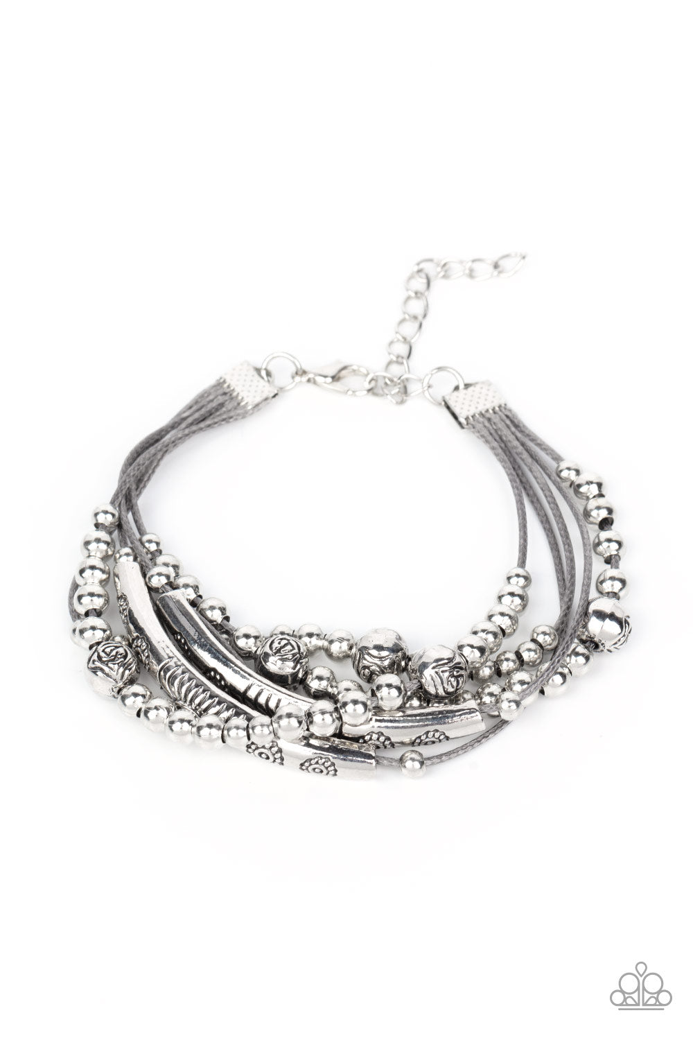 Wanderlust Wanderess - Silver Bracelet Paparazzi