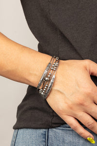 Wanderlust Wanderess - Silver Bracelet Paparazzi