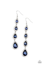 Load image into Gallery viewer, Paparazzi Confidently Classy - Blue Earring
