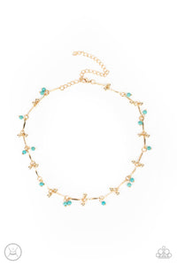 Sahara Social - Gold Necklace Paparazzi