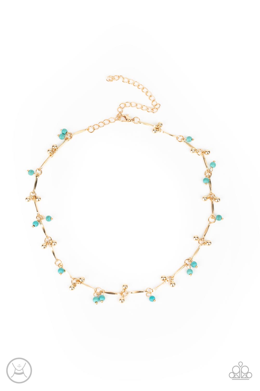 Sahara Social - Gold Necklace Paparazzi