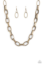 Load image into Gallery viewer, Paparazzi Motley In Motion - Brass Necklace
