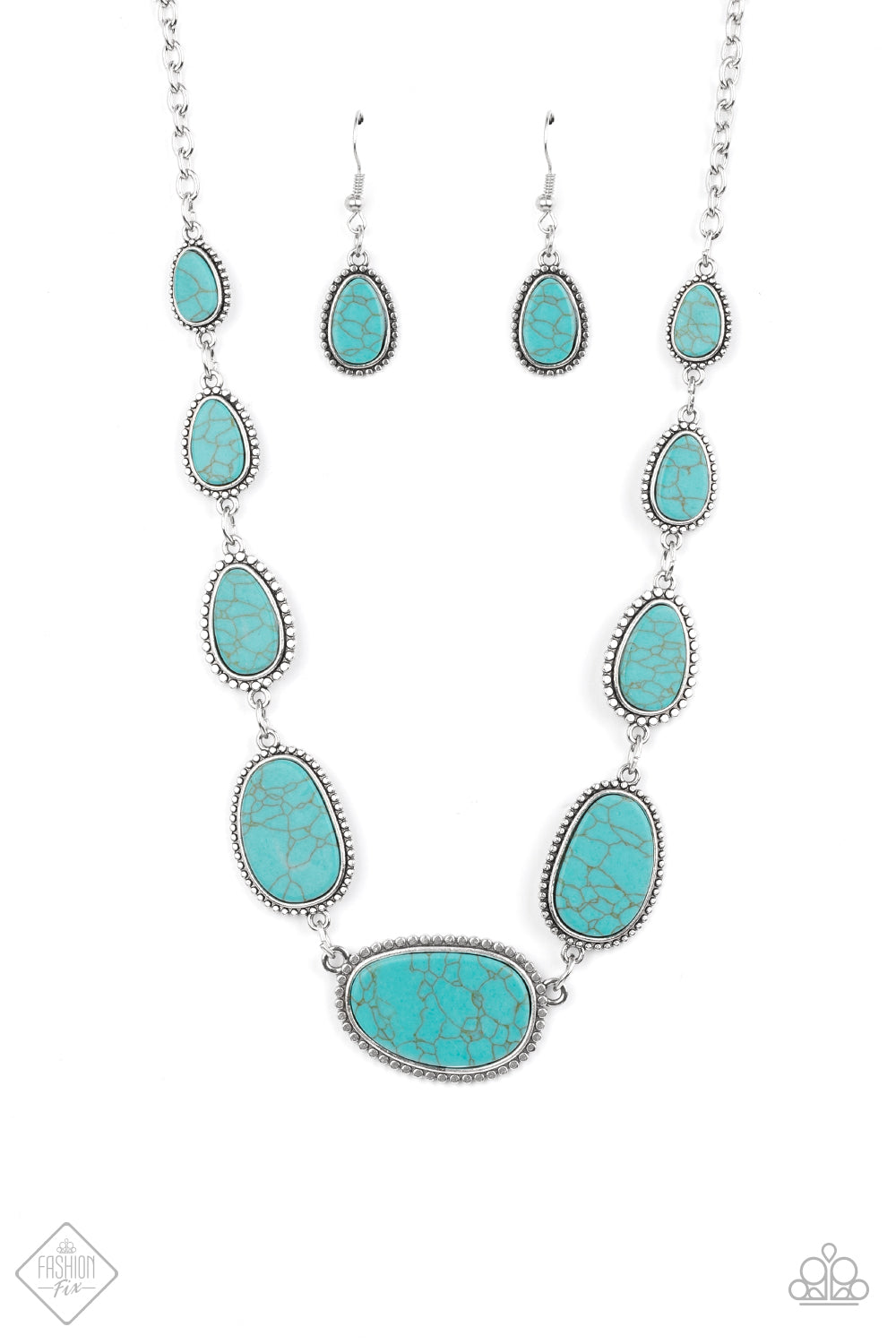 Paparazzi Elemental Eden - Turquoise Necklace