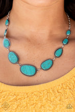 Load image into Gallery viewer, Paparazzi Elemental Eden - Turquoise Necklace
