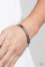 Load image into Gallery viewer, Glitz and Glimmer - Silver Hematite Bracelet Paparazzi
