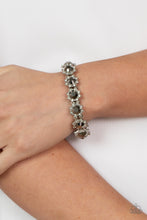 Load image into Gallery viewer, Paparazzi Prismatic Palace - Silver Hematite Bracelet
