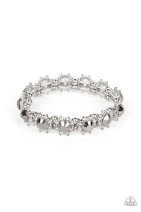 Paparazzi Prismatic Palace - Silver Hematite Bracelet