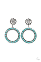 Load image into Gallery viewer, Paparazzi Playfully Prairie - Turquoise Earring
