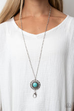 Load image into Gallery viewer, Paparazzi Sahara Suburb - Blue Stone Necklace
