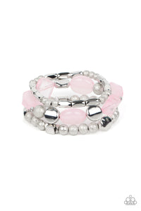 Paparazzi Marina Magic - Pink Bracelet