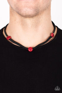 Paparazzi SoCal Style - Urban Red Necklace