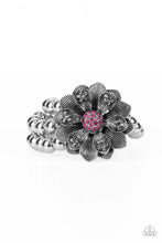 Load image into Gallery viewer, Paparazzi Botanical Bravado - Pink Bracelet
