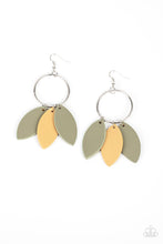 Load image into Gallery viewer, Paparazzi Leafy Laguna - Multi Leather Earring
