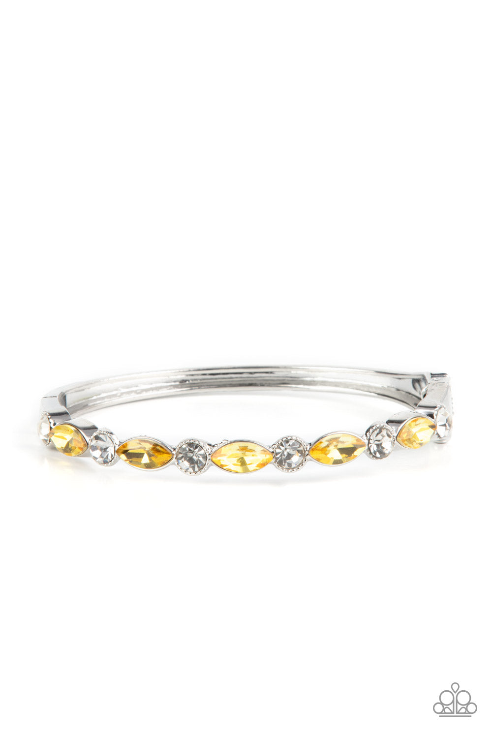 Paparazzi Petitely Powerhouse - Yellow Bracelet