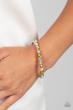 Load image into Gallery viewer, Paparazzi Petitely Powerhouse - Yellow Bracelet
