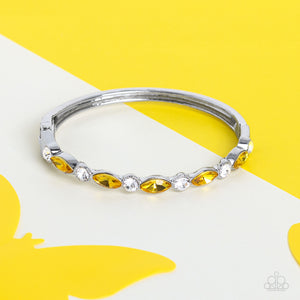 Paparazzi Petitely Powerhouse - Yellow Bracelet