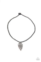 Load image into Gallery viewer, Get Your ARROWHEAD in the Game - Black Necklace Paparazzi
