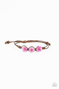 Prairie Persuasion - Pink Bracelet Paparazzi