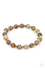 Load image into Gallery viewer, Keep The Peace - Silver Stone Bracelet Paparazzi
