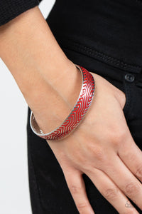 Paparazzi Relic Raider - Red Bracelet