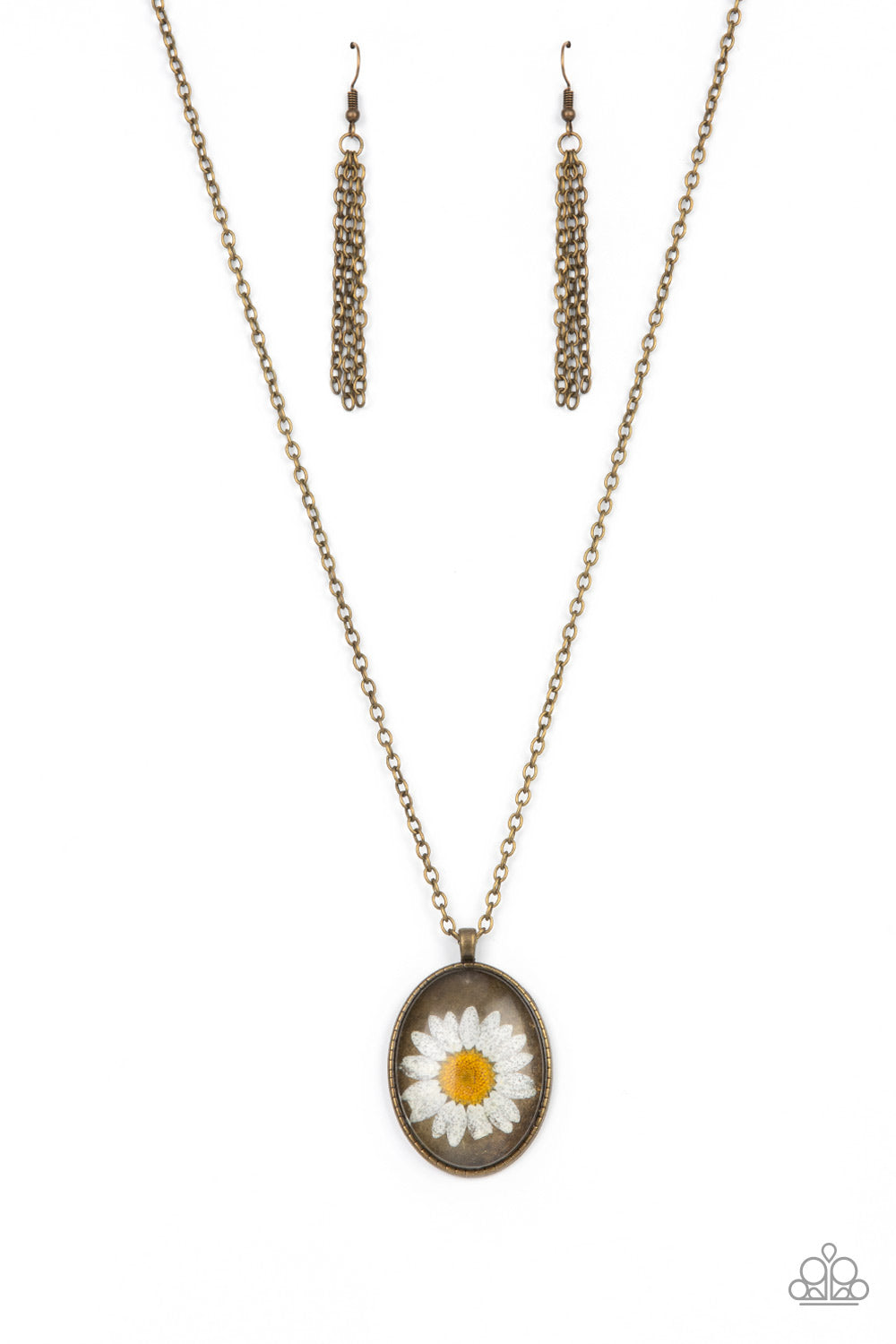 Paparazzi Prairie Passion - Brass Necklace
