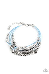 Wanderlust Wanderess - Blue Bracelet Paparazzi